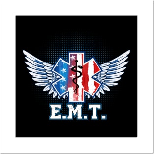 emt ems paramedic Posters and Art